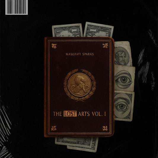 Lost Arts Vol. 1 trap sample pack – dark, moody trap samples with rich textures and bold experimental accents by Maserati Sparks.