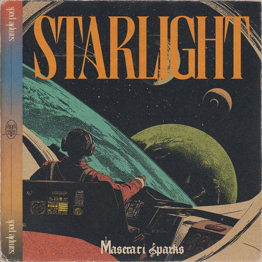 Starlight Sample Pack by Maserati Sparks – 12 soulful, richly textured samples designed to add warmth, depth, and emotion to your music.